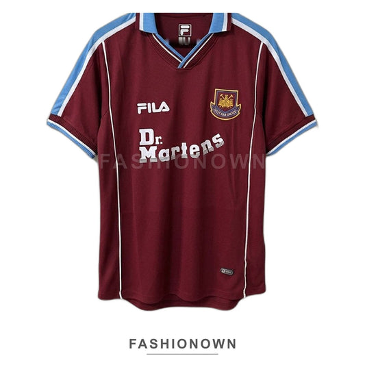 West Ham United 1999/01 Home Retro Jersey