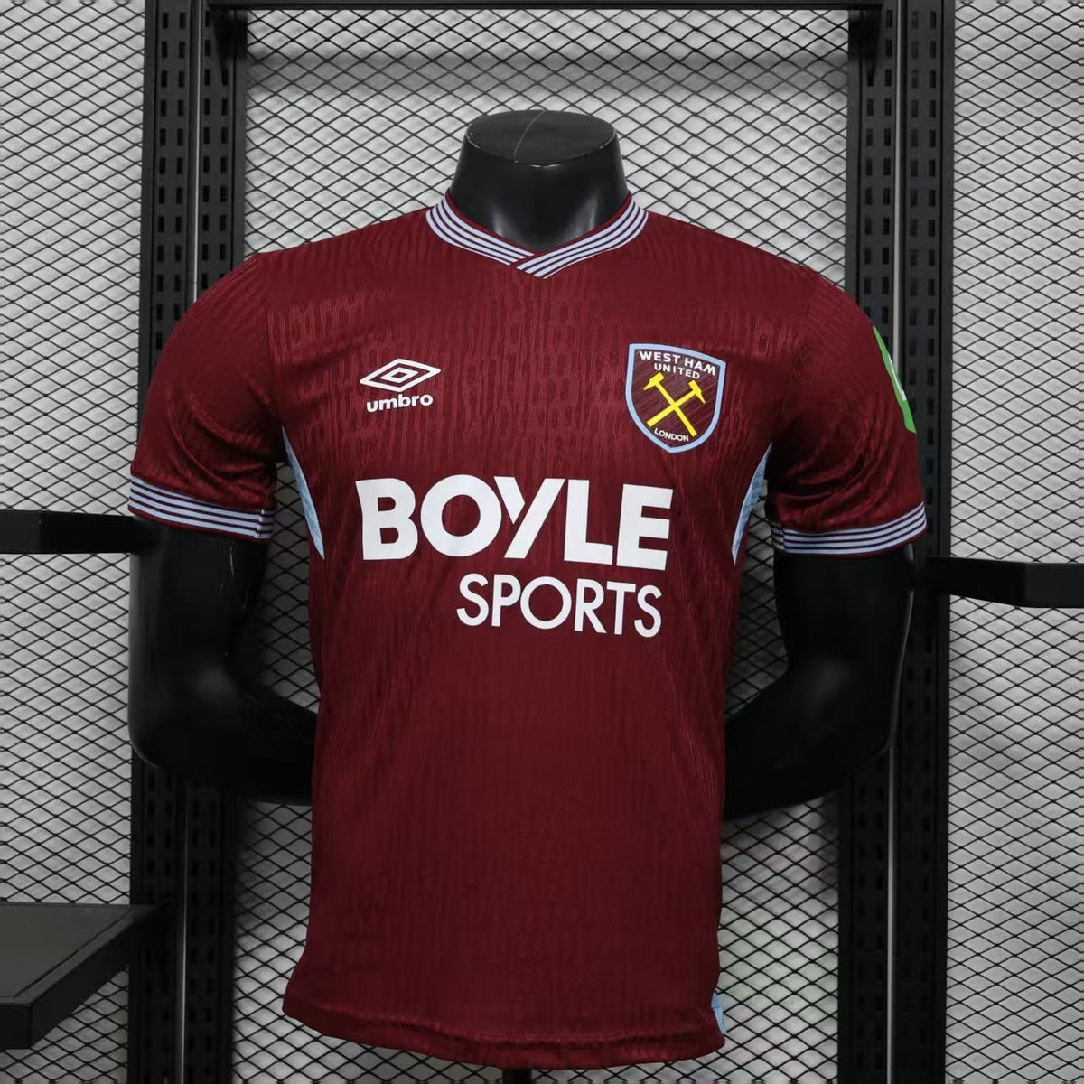 West Ham United 2025/26 Home Jersey – Player Edition
